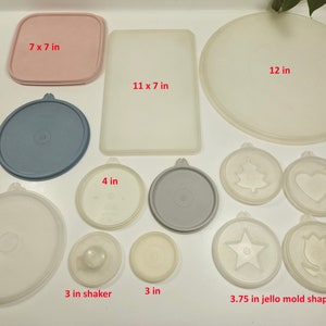vtg replacement Tupperware Lid,  various options