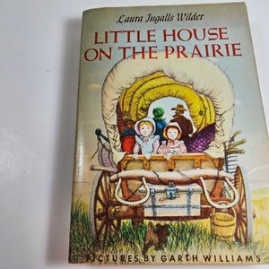 vtg unused copy Little House on the Prairie, Laura Ingalls Wilder // paperback, printed 1975