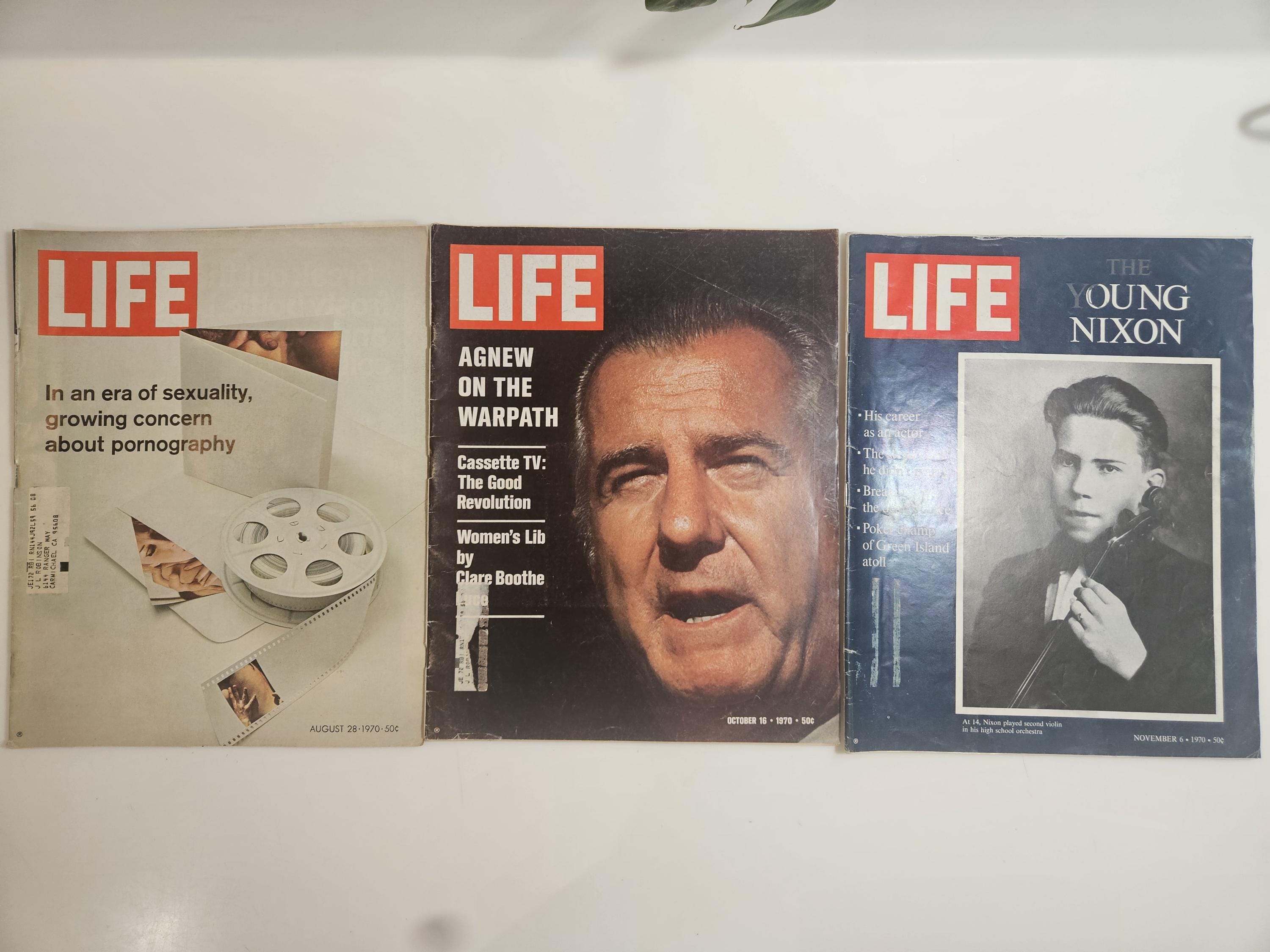 Choose Your 1970 LIFE Magazine Issue // Used and Worn - Etsy