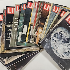 Choose your 1969 LIFE magazine issue // used and worn