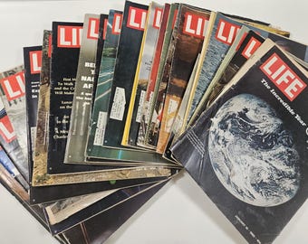 Vintage Life Magazines From 1967, 1968, 1970 and 1972 - Etsy