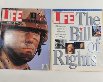 2 Life Magazine issues from 1991 // March 1991 + Fall Special 1991