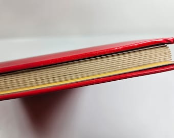 Vtg Red Hawaii Photo Album // 8 Double Sided Pages, Clear
