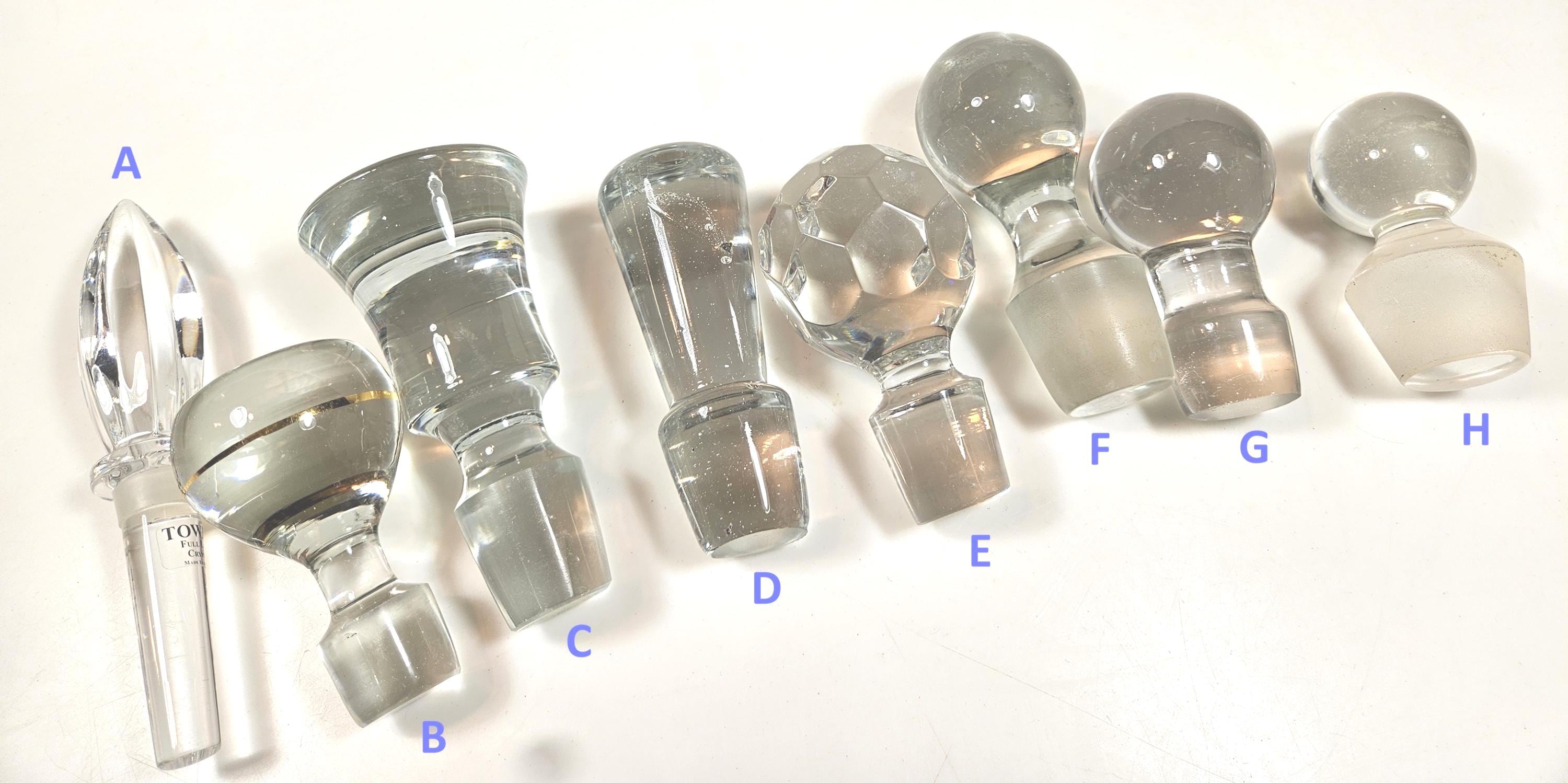 Replacement Crystal Decanter Stoppers - Etsy