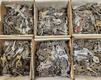 by the pound old keys, all different types and ages
