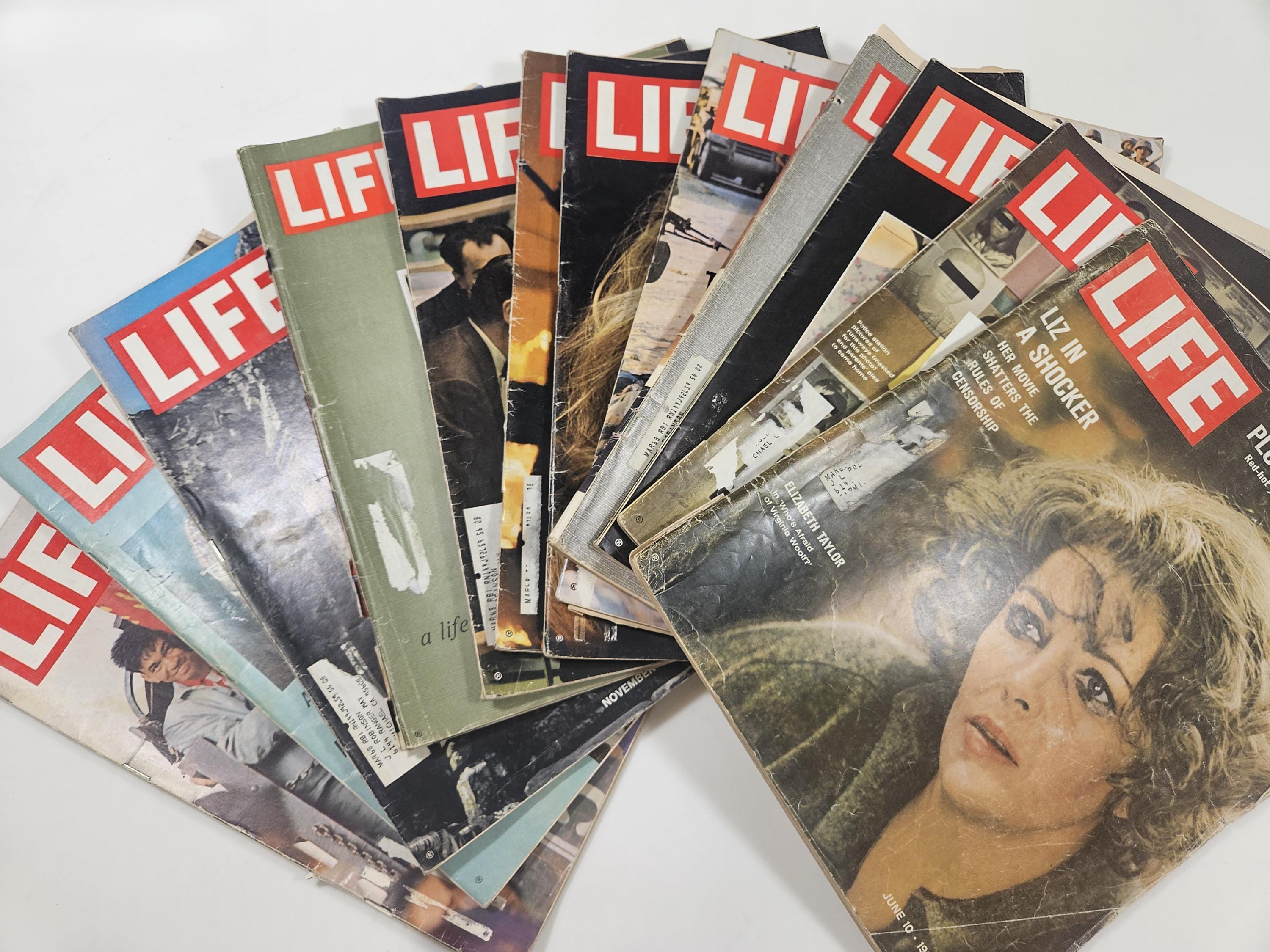 Choose Your 1966-1967 LIFE Magazine Issue // Used and Worn - Etsy