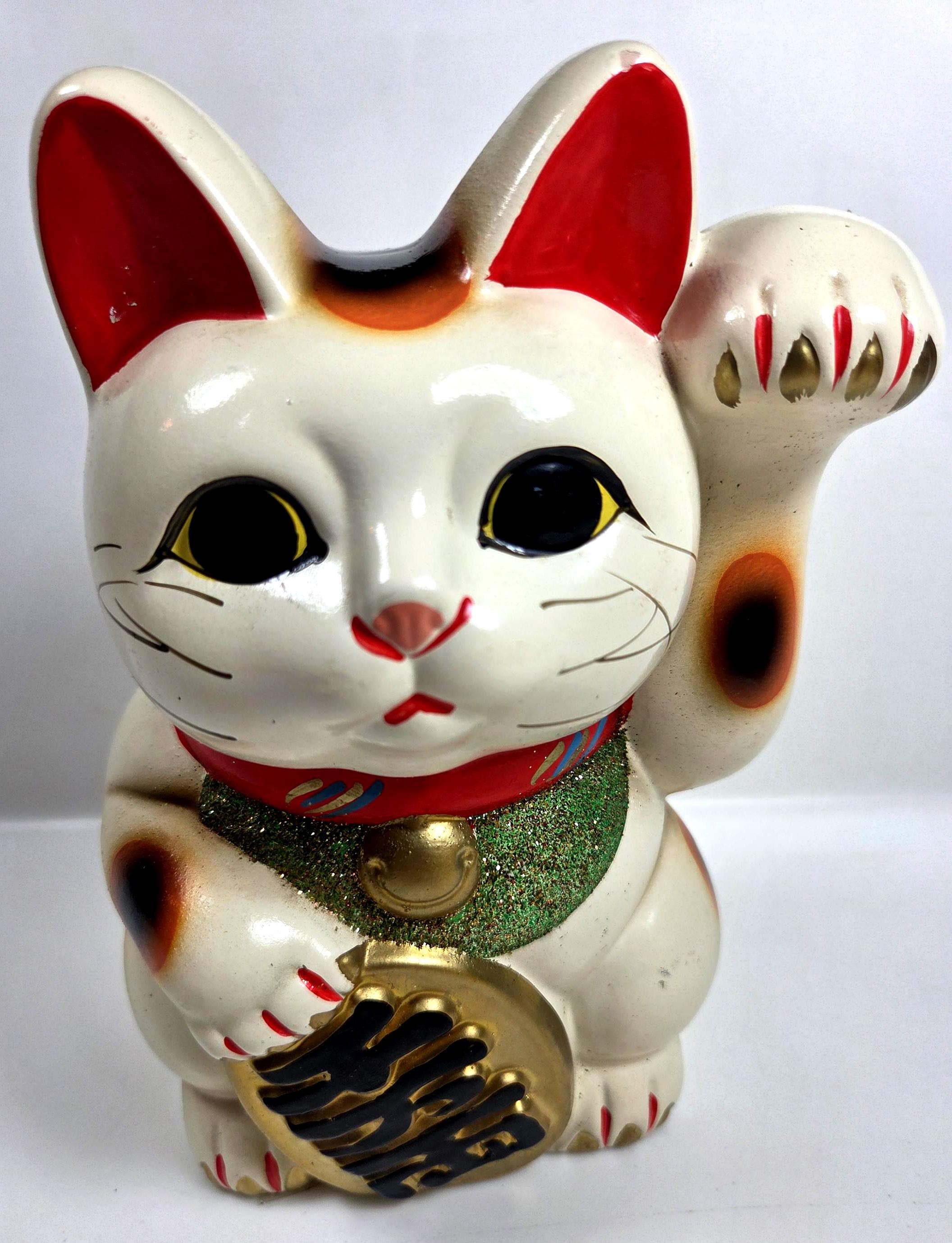 Lucky Cat Japanese Vintage - Etsy