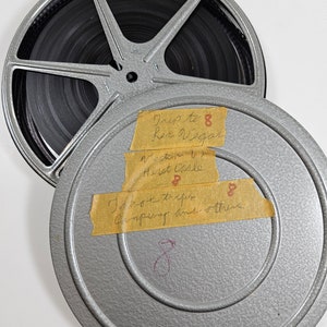 vtg 1960s-70s? super 8 film reel, filmed home movies, sold separately // Trip East, Weddings & Anniversaries, LV+ Hearst Castle+ Tahoe