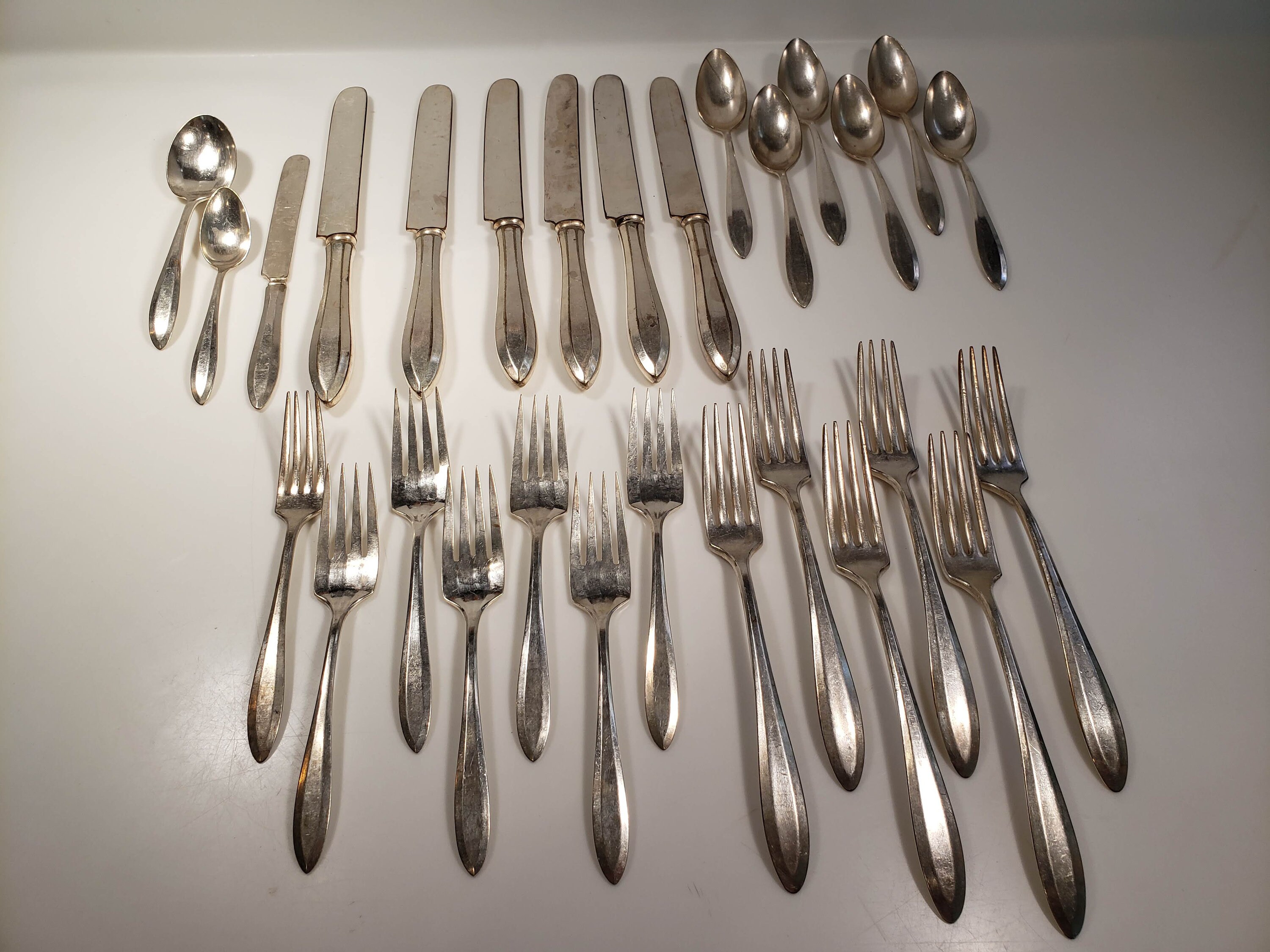 Silver Plate Silverware replacement pieces 1914 Etsy