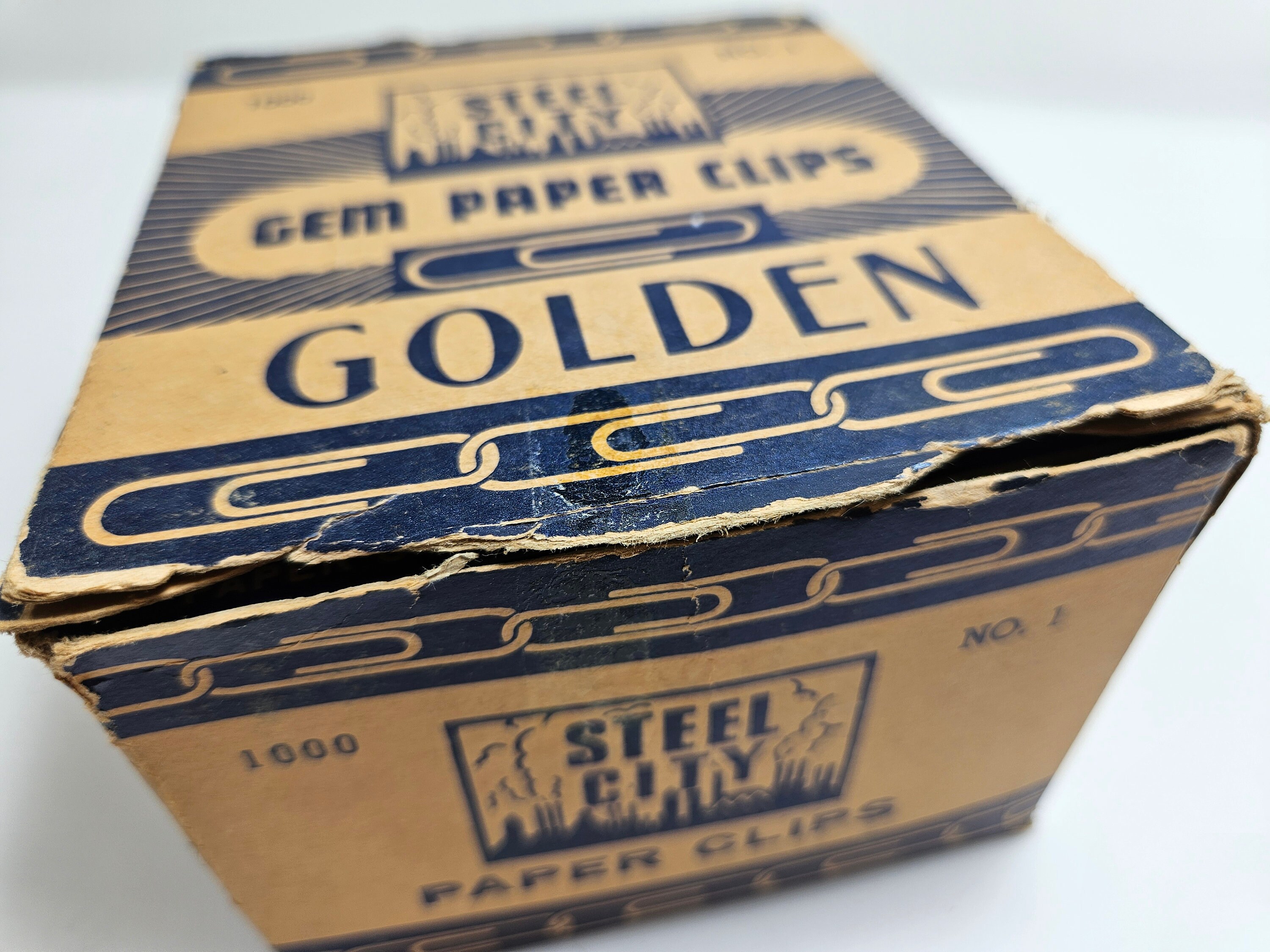 ゴールデンギルトPaper Clip Necklace21inch 最終 Paper Clip Necklace – GOLDEN GILT
