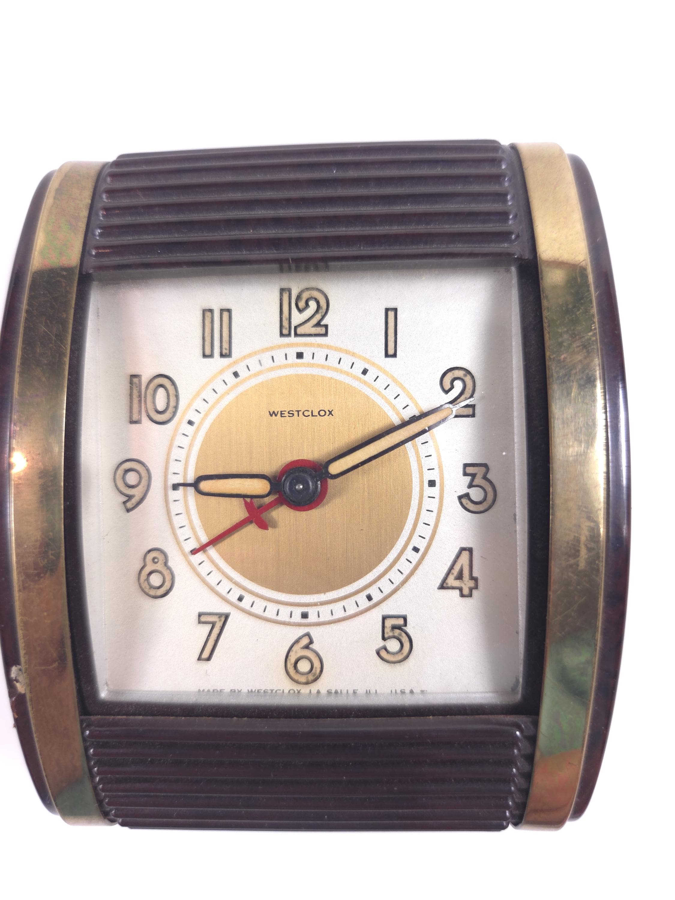 Vintage Linden Travel Alarm Clock - Etsy