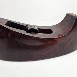 vtg Scotch tape dispenser // weighted, desktop tape holder
