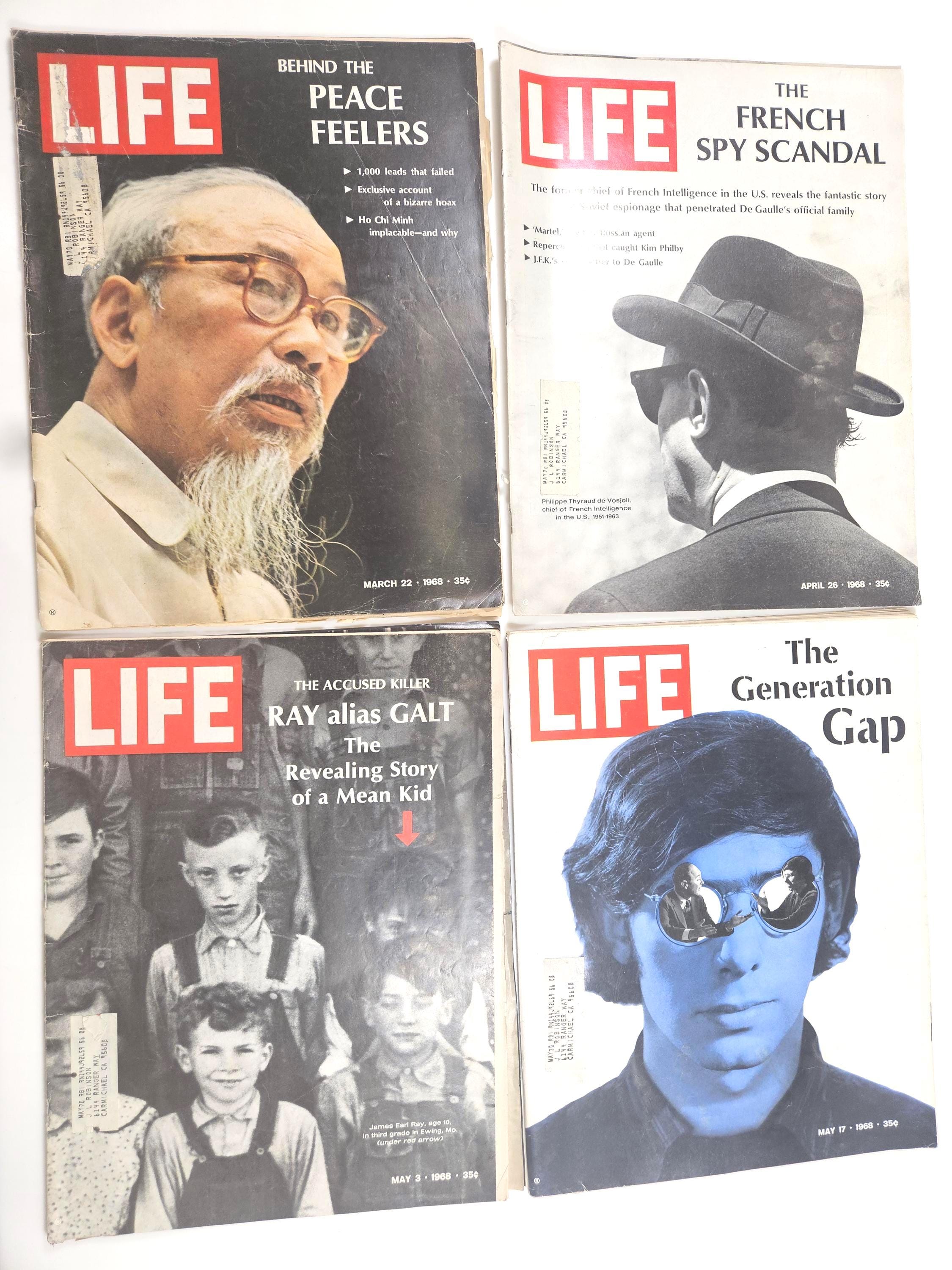 1968 Life Magazine - Etsy