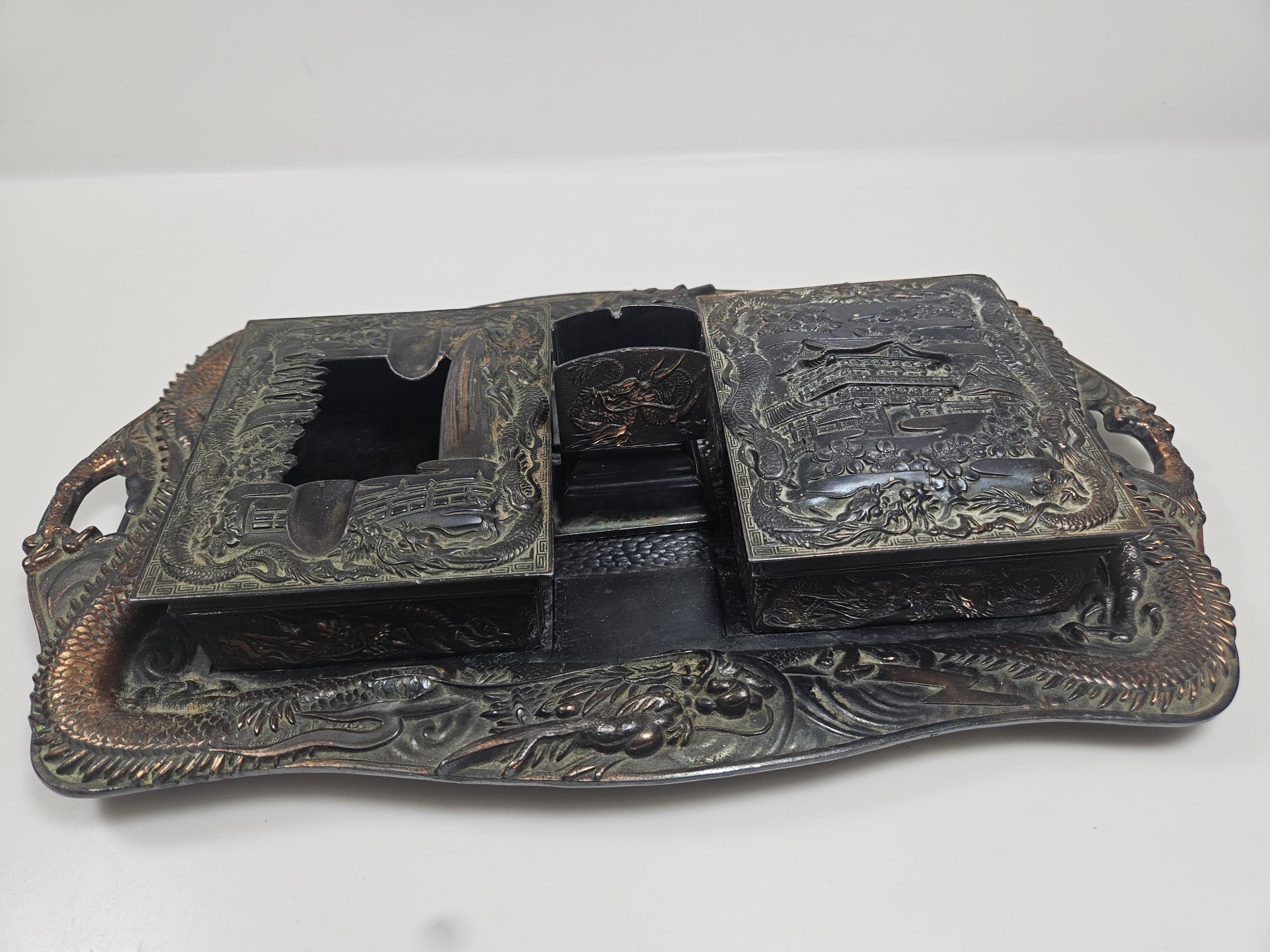 Japanese Smoking Box - Etsy
