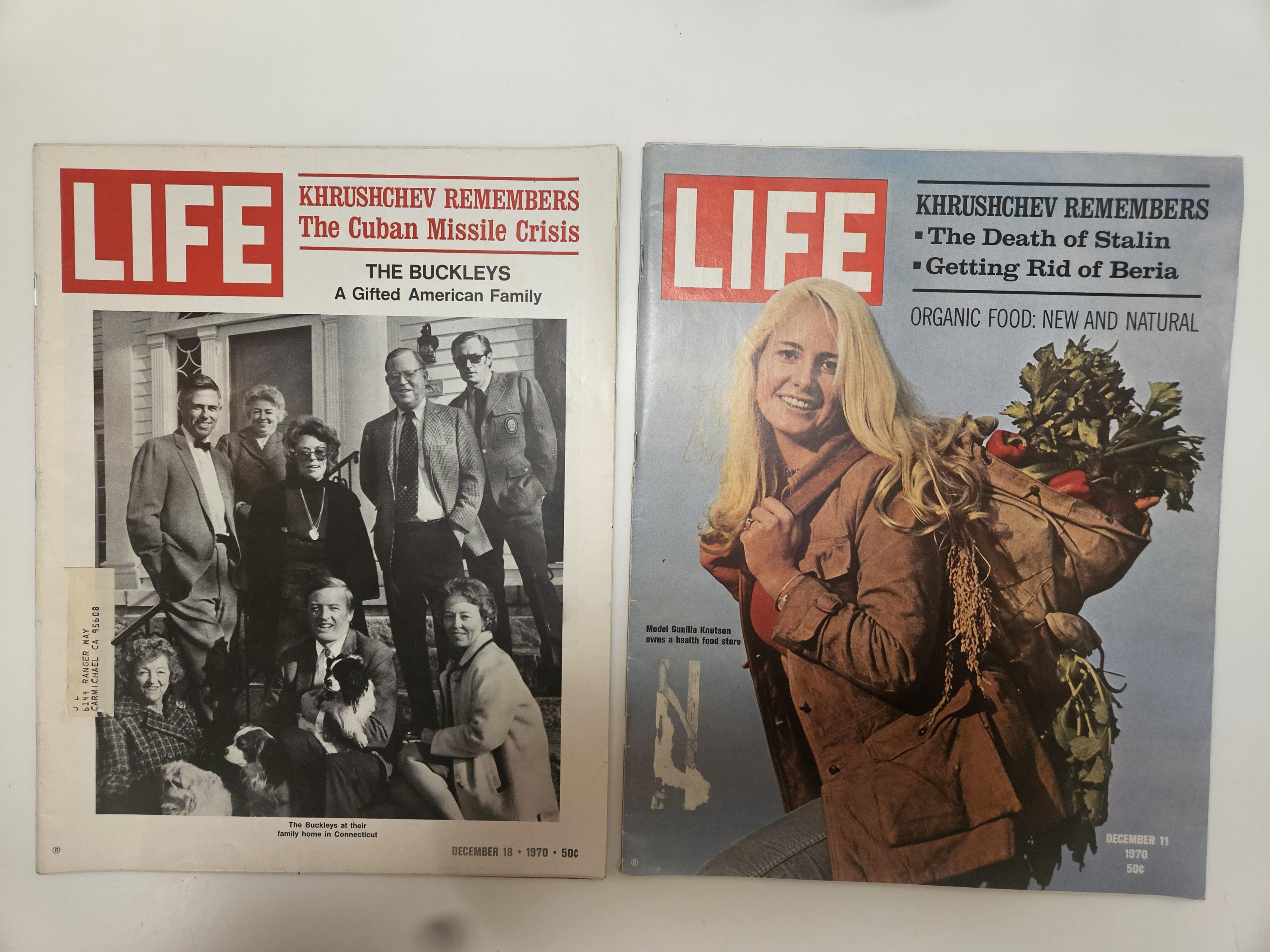 Choose Your 1970 LIFE Magazine Issue // Used and Worn - Etsy