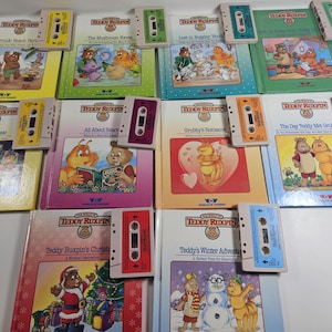 choose your vtg Teddy Ruxpin book + tape set, several choices // each set sold separately