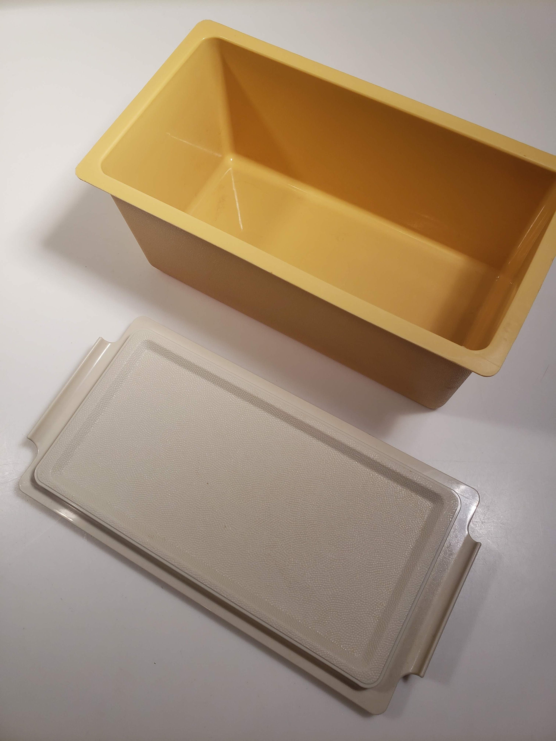 Vintage Tupperware Butter Container Large // Holds up to 1 Etsy