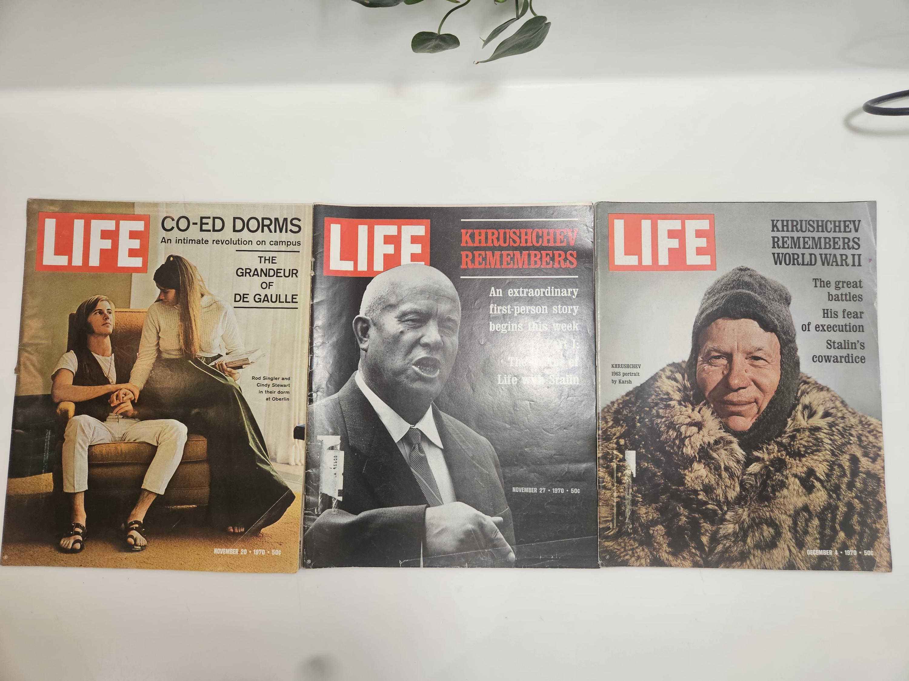 Choose Your 1970 LIFE Magazine Issue // Used and Worn - Etsy