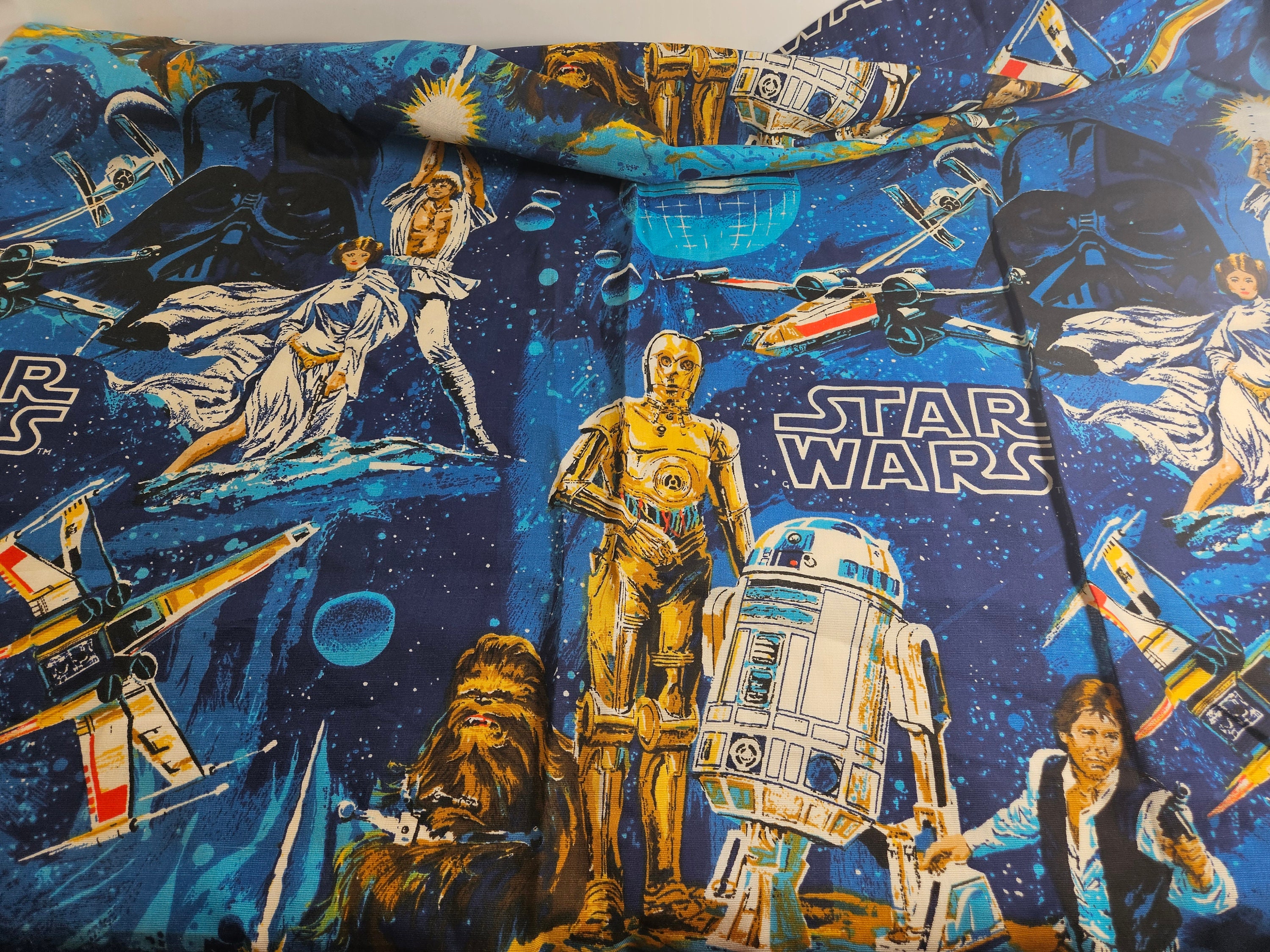 ヴィンテージカーテン　スターウォーズ Star Wars “Return Of The Jedi” Curtain Set スターウォーズ