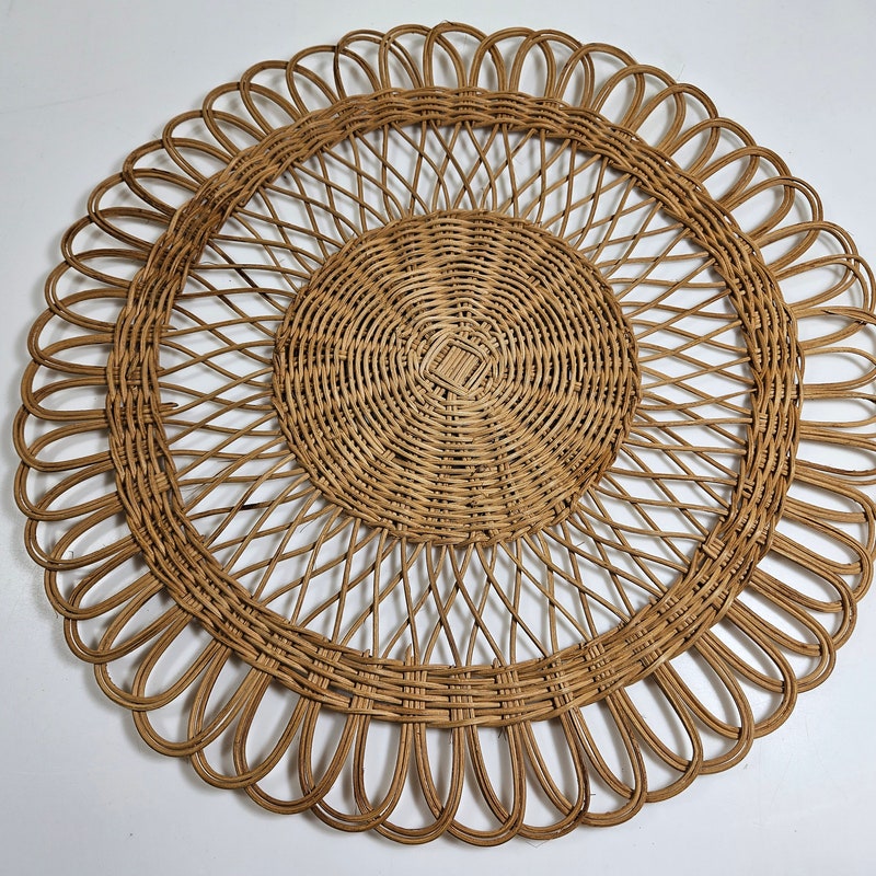 Wicker Wall Decor - Etsy