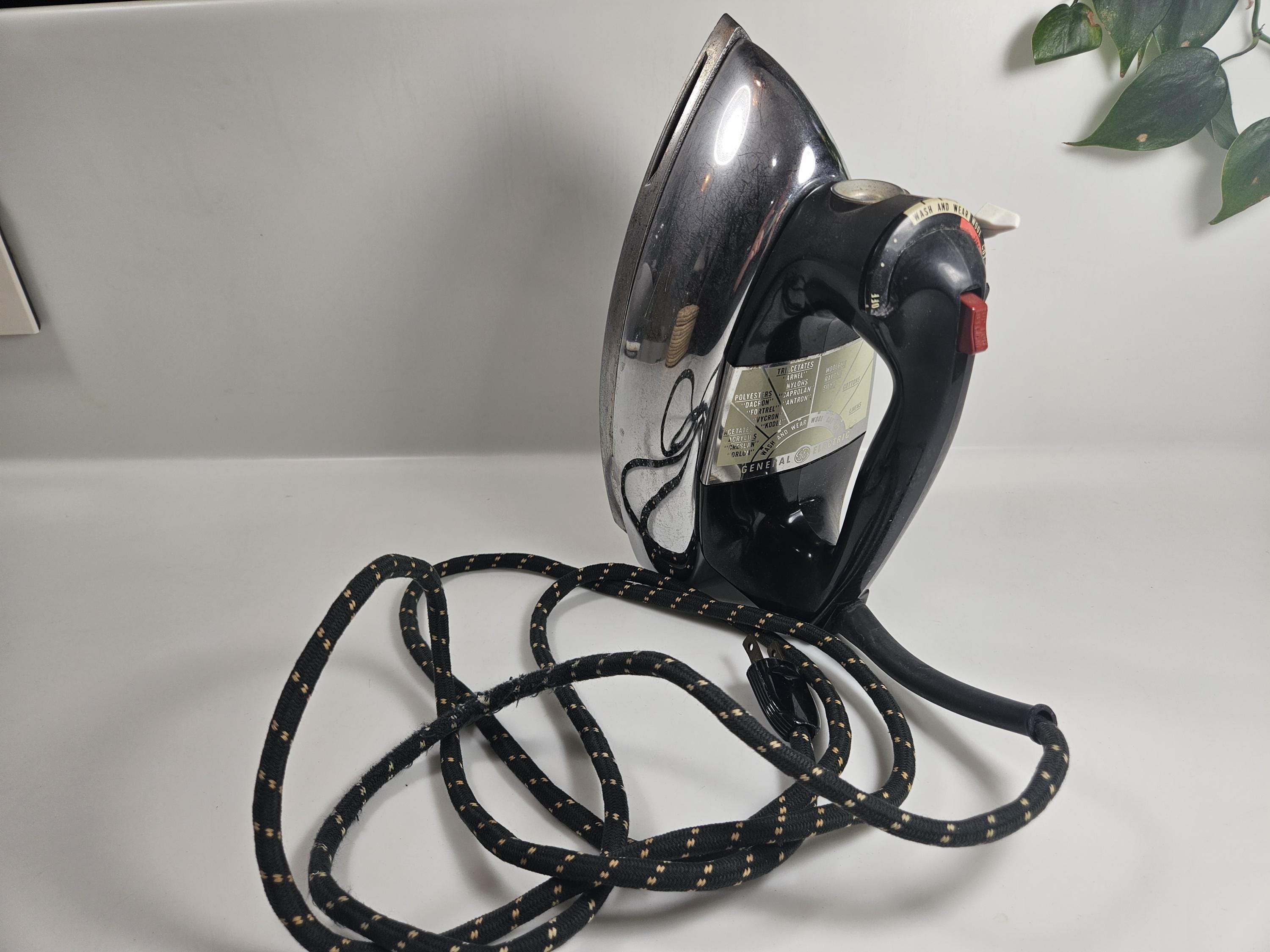 Vintage General Electric Iron - Etsy