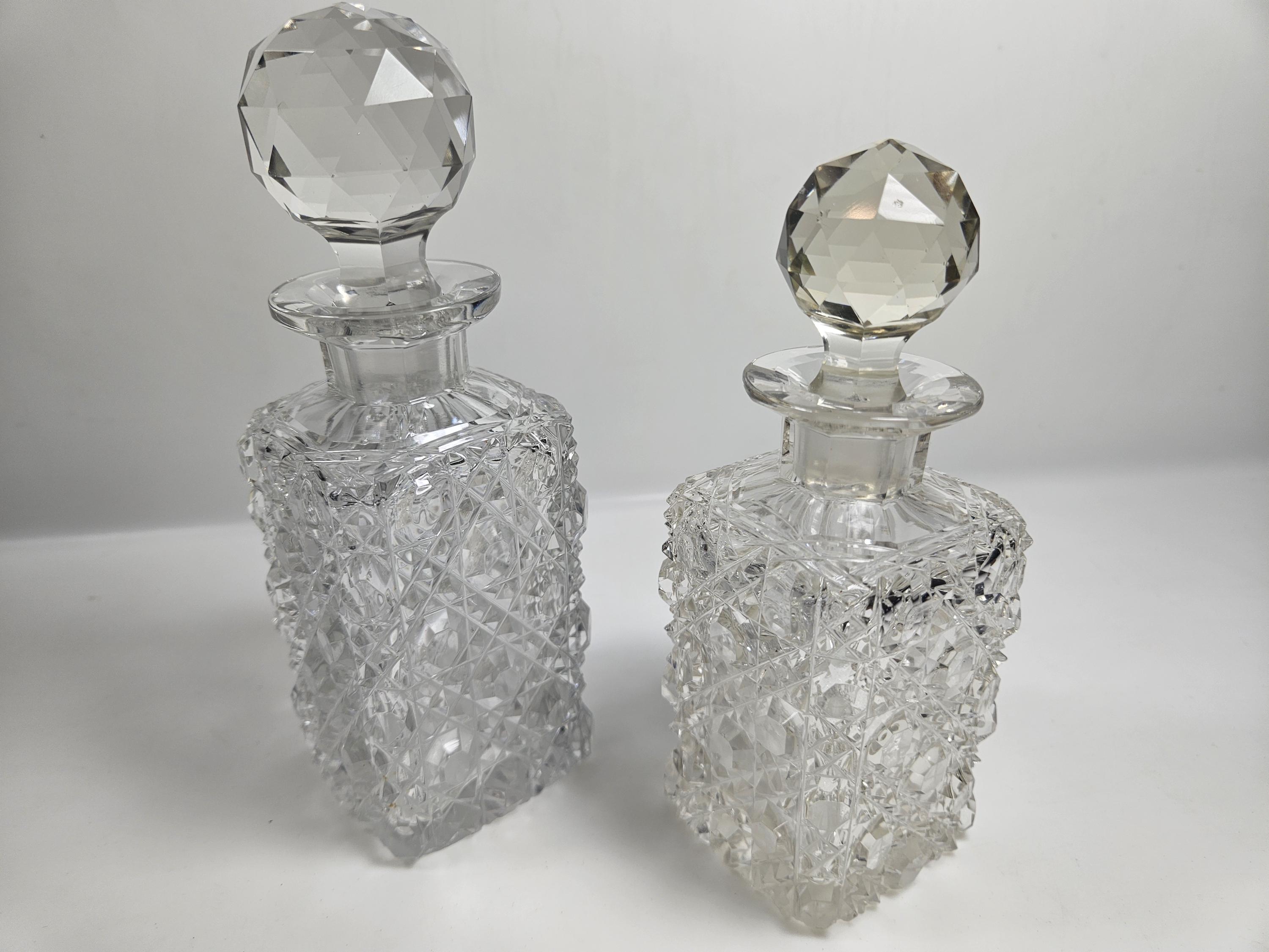 Large Crystal Perfume Bottle