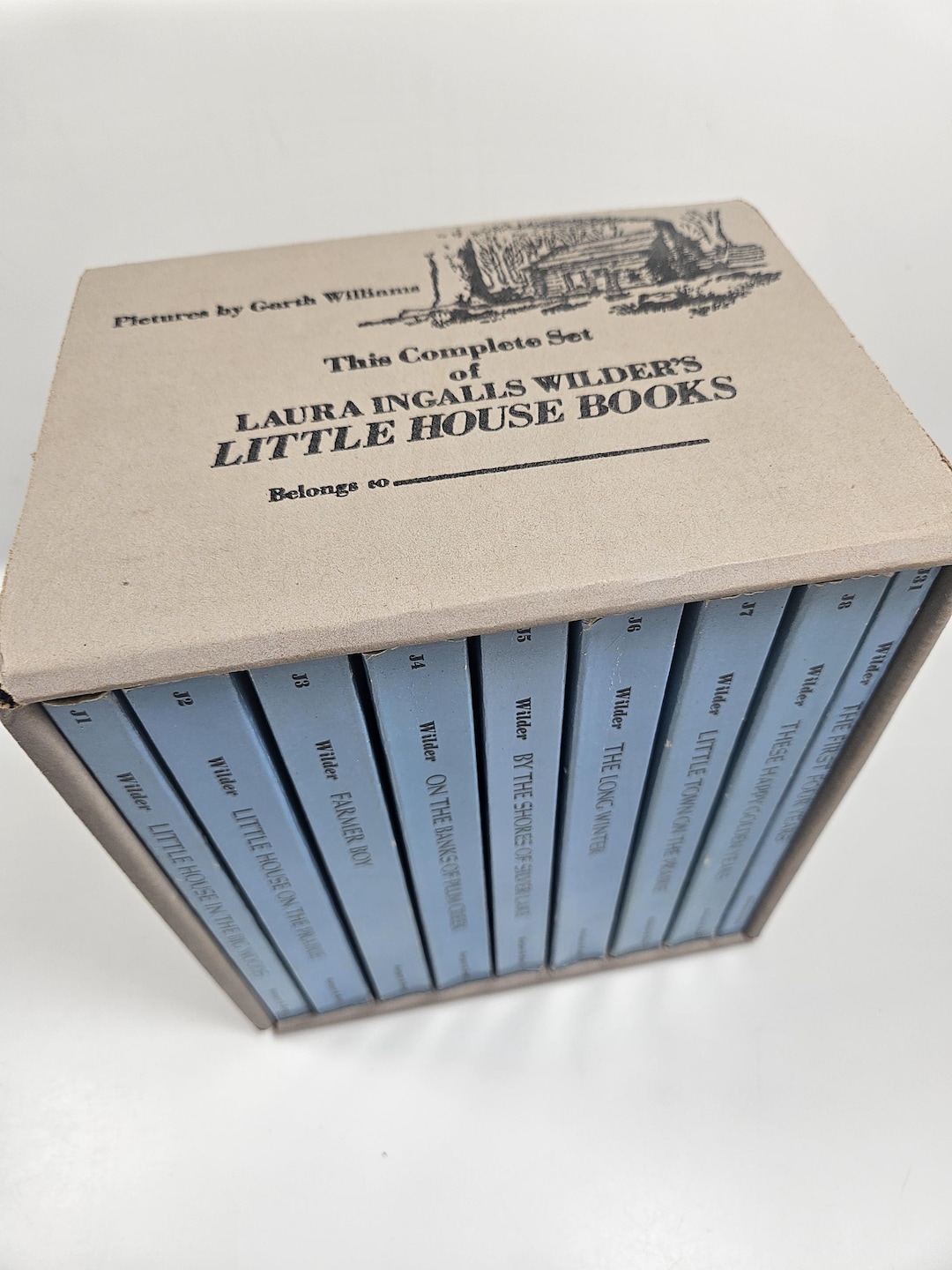 1971 Partially New Condition Complete Box Set, Little House on the ...