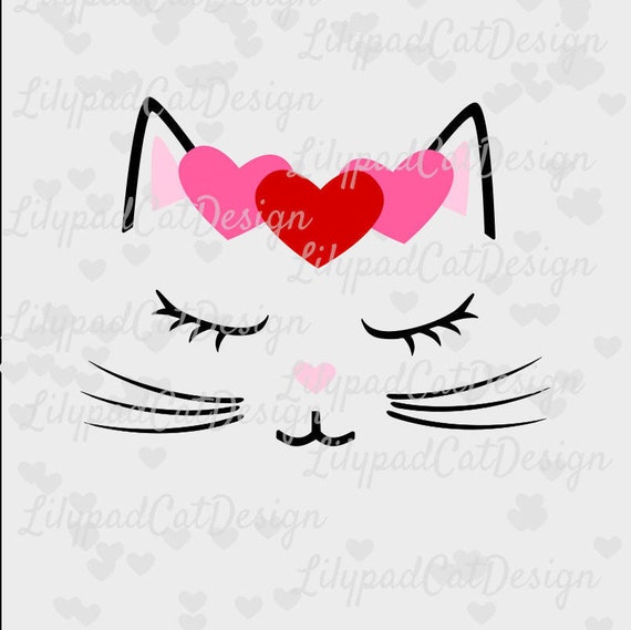 Download Cute Cat svg cat valentines cat svg valentines day svg cat ...