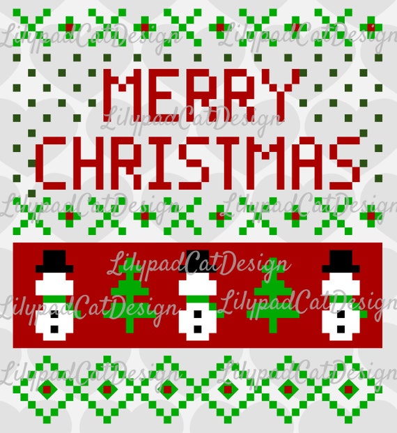Download Free Holiday Christmas Sweater Svg Png Dxf Ugly Christmas Sweater Etsy SVG DXF Cut File