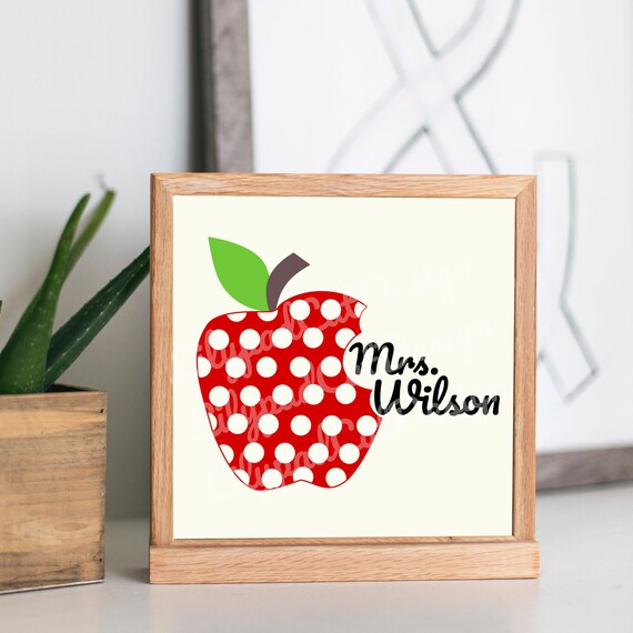 Download Personalized Teacher Monogram Svg Teacher Monogram Svg Etsy