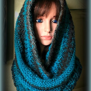 PATTERN Crochet, Ice-Kissed, Hooded, Cowl image 3