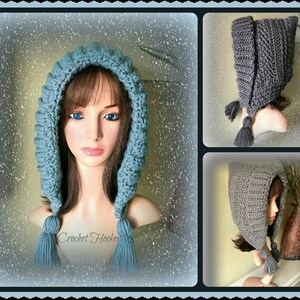 PATTERN Spritely Tassel Hood, hood, headgear, hat, tassels