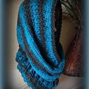 PATTERN Crochet, Ice-Kissed, Hooded, Cowl image 4