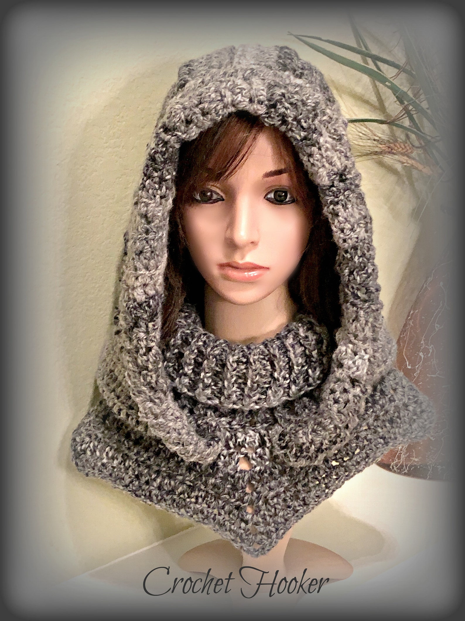 PATTERN Capuche Turtleneck, Crochet, Hooded, Cowl, Headgear Etsy UK