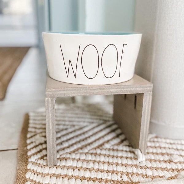 Dog Food Bowl Riser Etsy