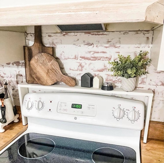 Over the Stove Spice Rack, Farmhouse, Kitchen Decor, Rustic