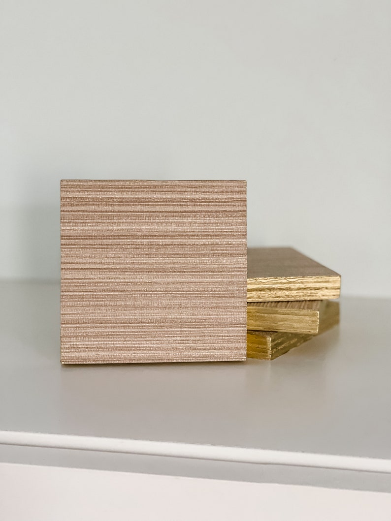 SaltAndGrainHome Faux Grasscloth Coasters - Thumbnail 2