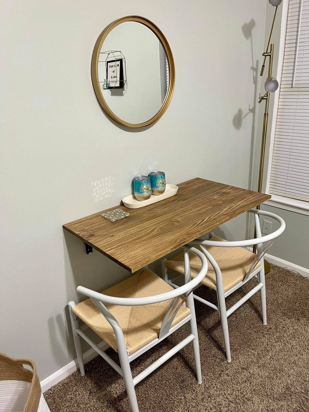 Space Saving Murphy Desk Folding Desk Small Spaces Wall - Etsy Canada
