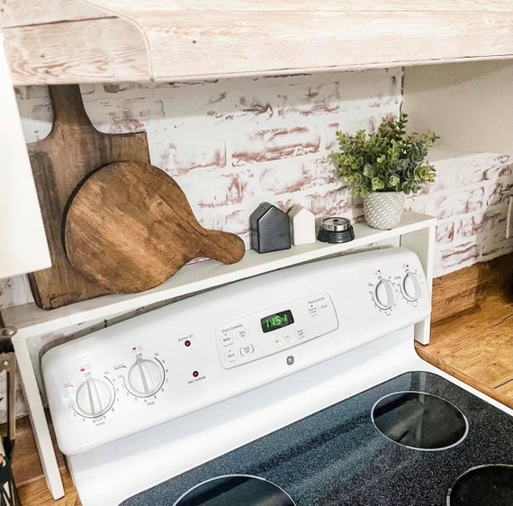 Over the Stove Spice Rack, Farmhouse, Kitchen Decor, Rustic