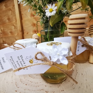 Personalised First Communion Honey Favours, 1st Communion Favours, Baptism Favours, Christining Favours, 55ml Natural Honey Favours