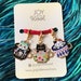 Cat in Teacup Stitch Marker Set Progress Keeper Kitten Charms Gift for Knitter Crochet Gift Pendant Mothers Day Gift 