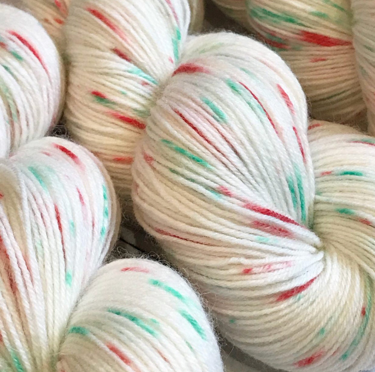 Christmas Every Day Sock Yarn HandDyed HandPainted 4ply Etsy
