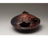 Hollow form vase dry flowers ikebana interior decoration collectible vessel wooden burl ваза из капа burr beautiful bowls декор natural edge