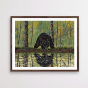 Bear Art Print: Wildlife