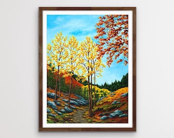 Autumn Landscape Art Print
