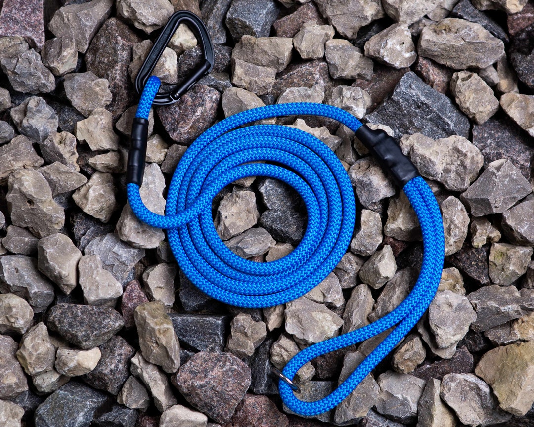 Climbing Rope Dog Leash With Carabiner / Handmade Dog Leash/ Etsy