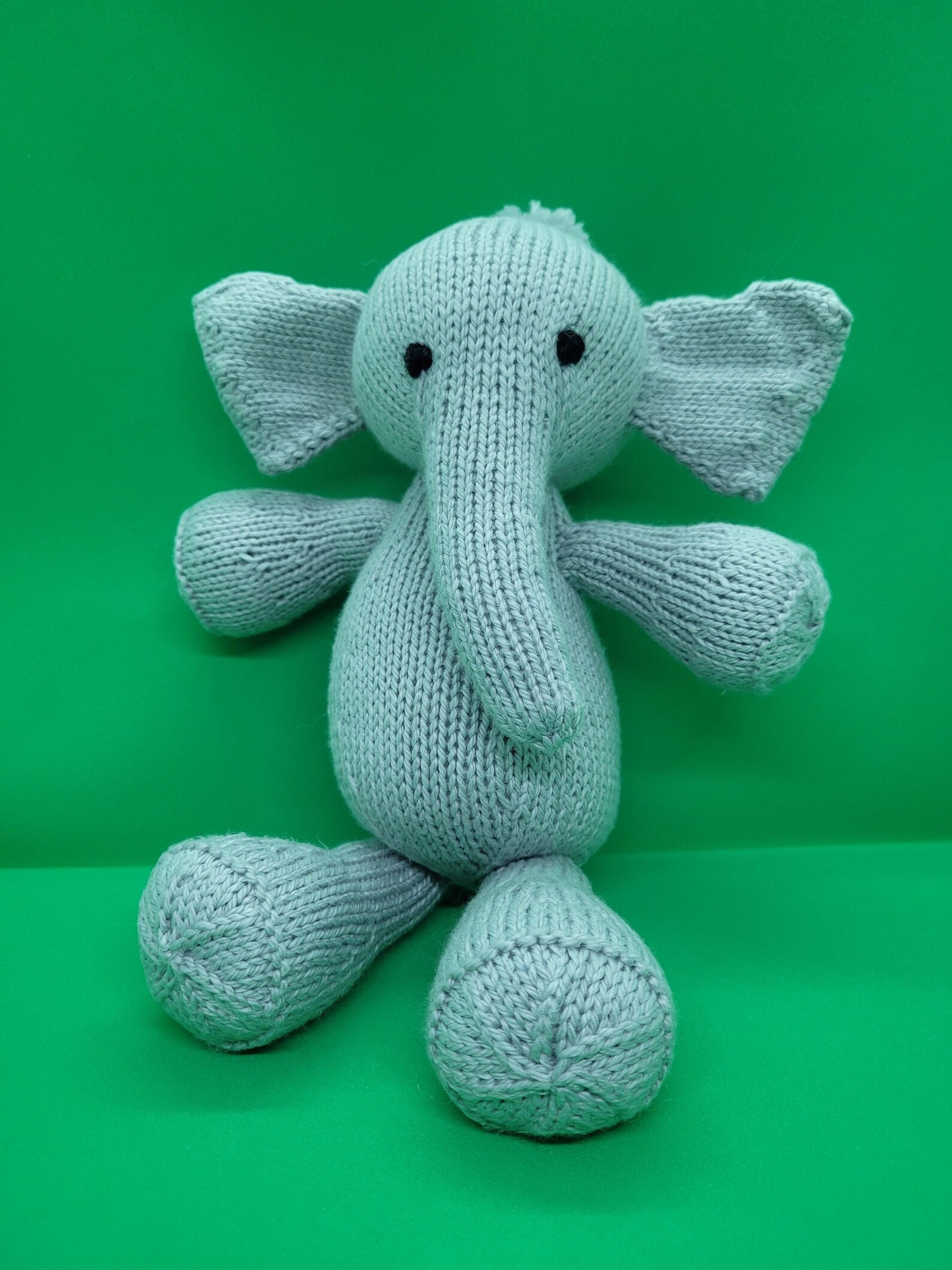 Bubbles the Elephant Plush Etsy