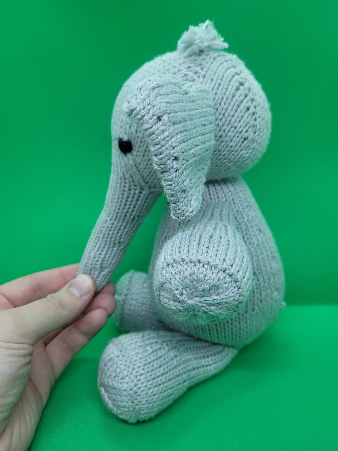 Bubbles the Elephant Plush Etsy