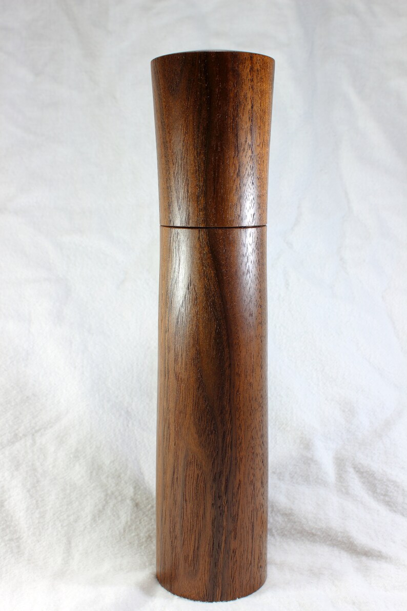 Wooden Pepper Mill, made of Walnut, Pepper Mill Wood, Wood Pepper Mill image 3