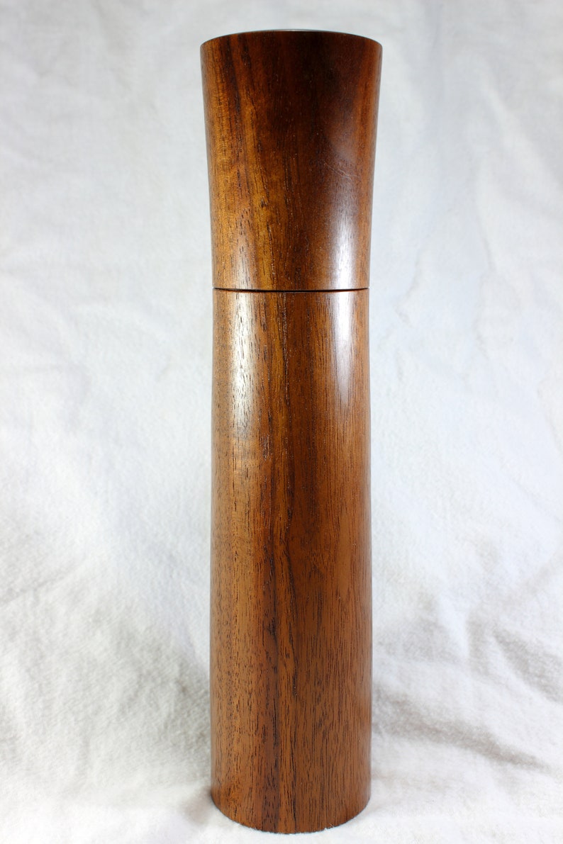 Wooden Pepper Mill, made of Walnut, Pepper Mill Wood, Wood Pepper Mill image 2